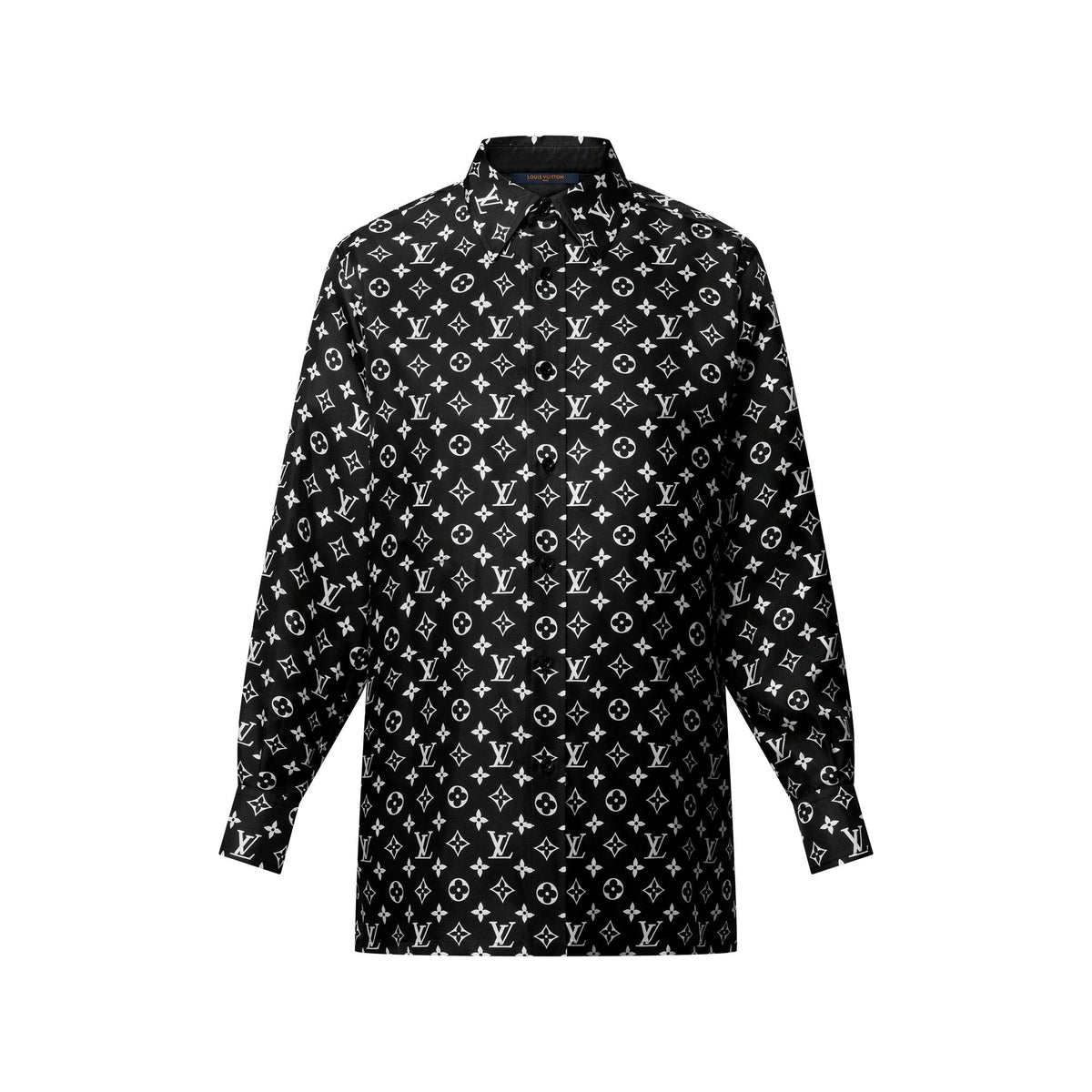 Monogram Silk Shirt