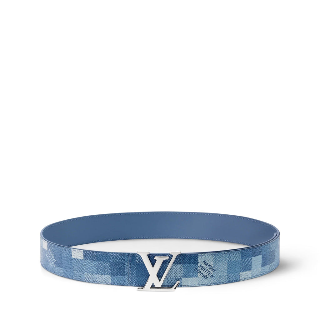 LV Initiales Damoflage 40mm Reversible Belt