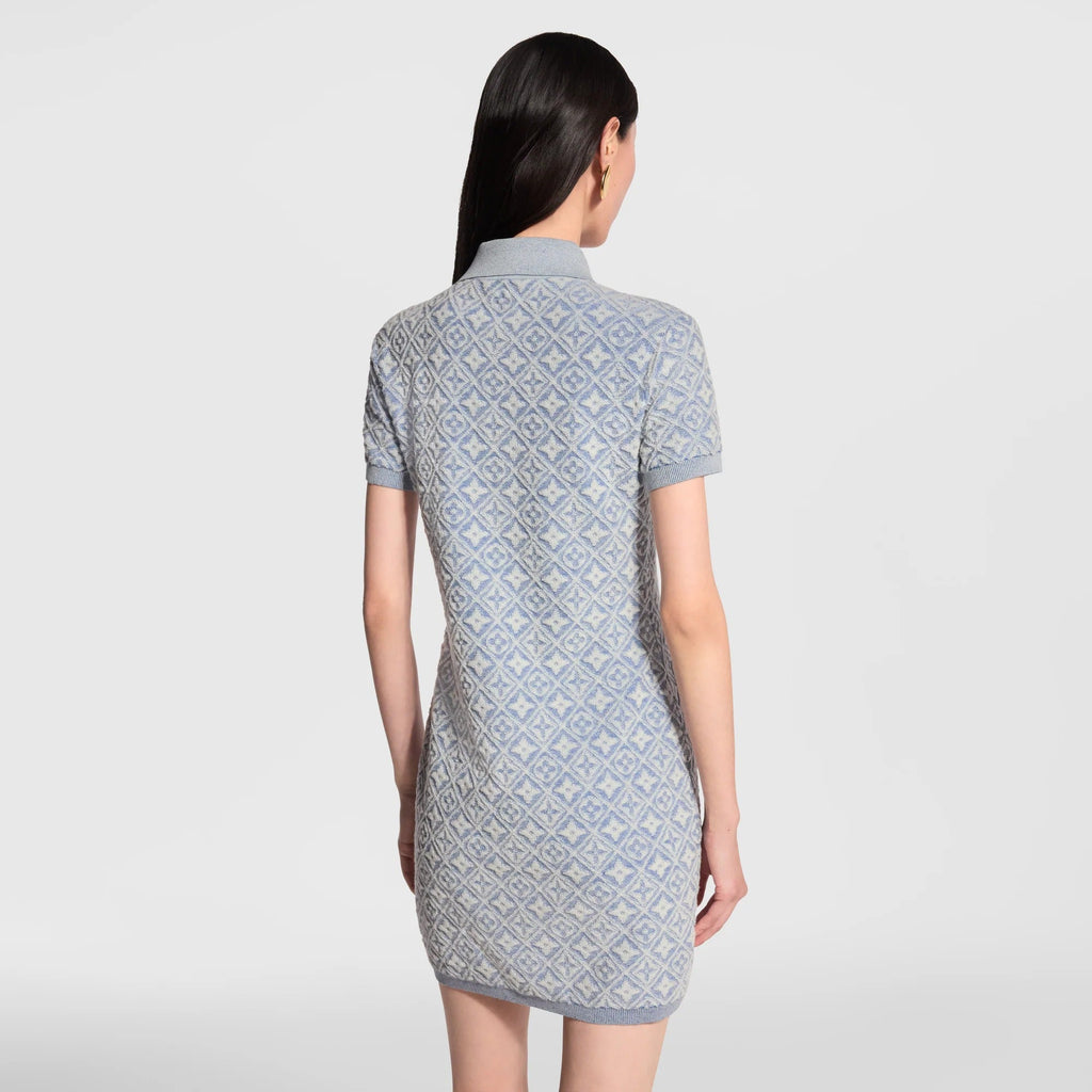 Monogram Toweling Polo Dress