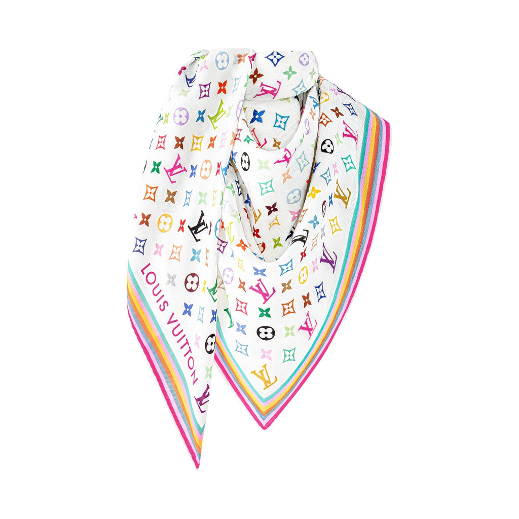 LV x TM Monogram Multicolor Shawl