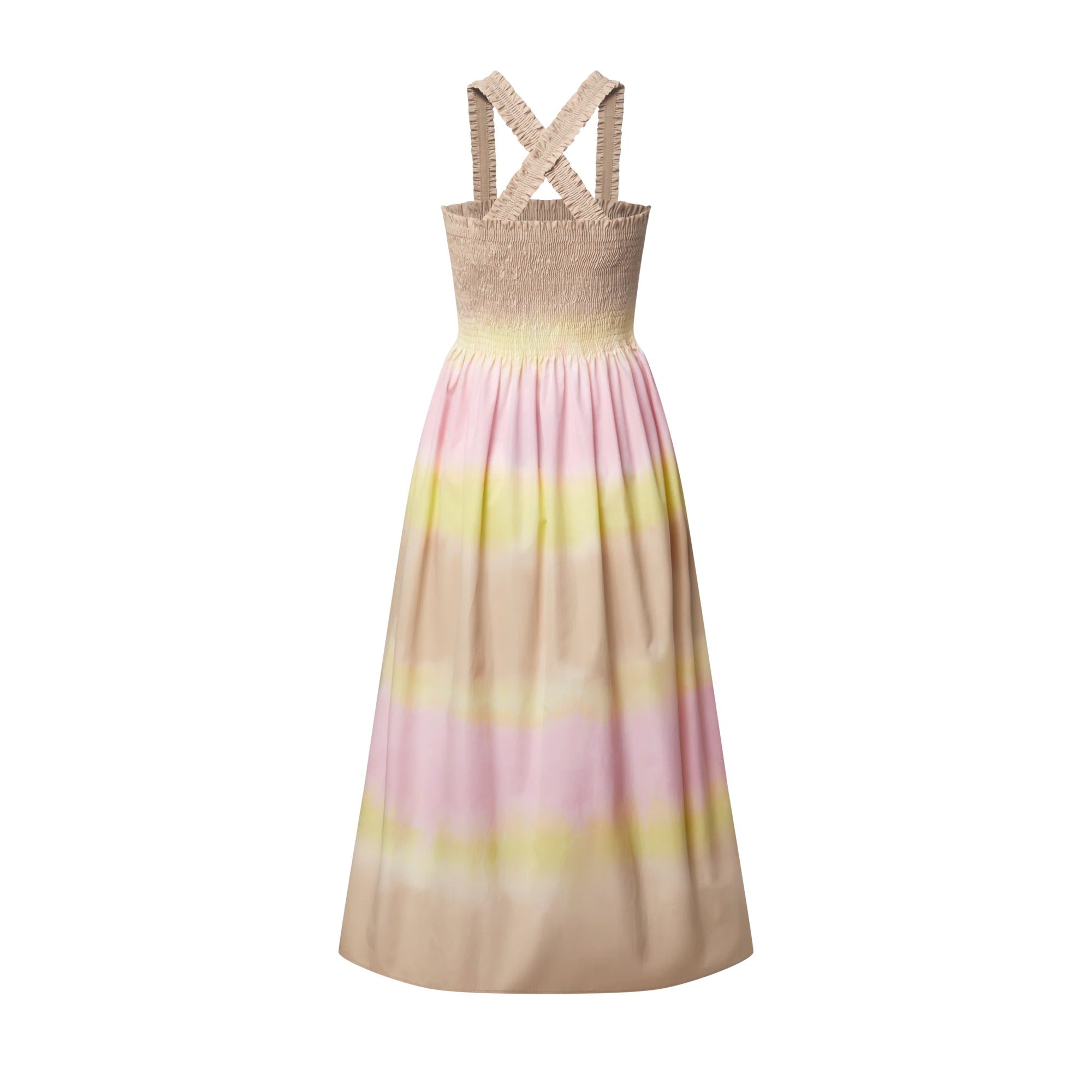 Tie Dye Smocked Dress
