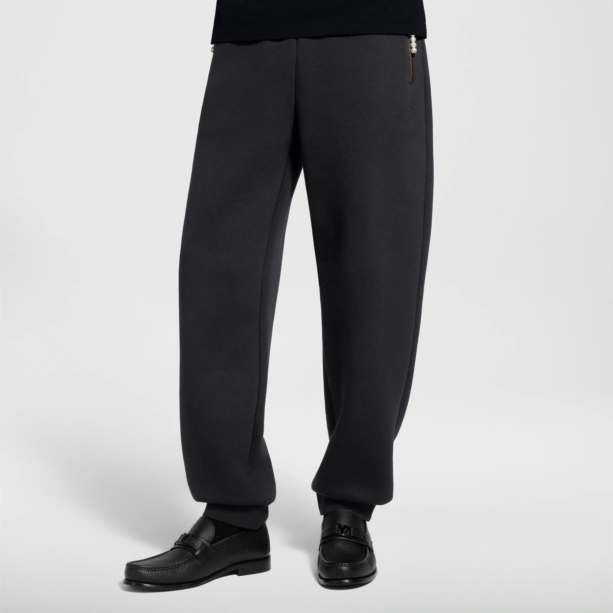 Embroidered Jersey Jogpants