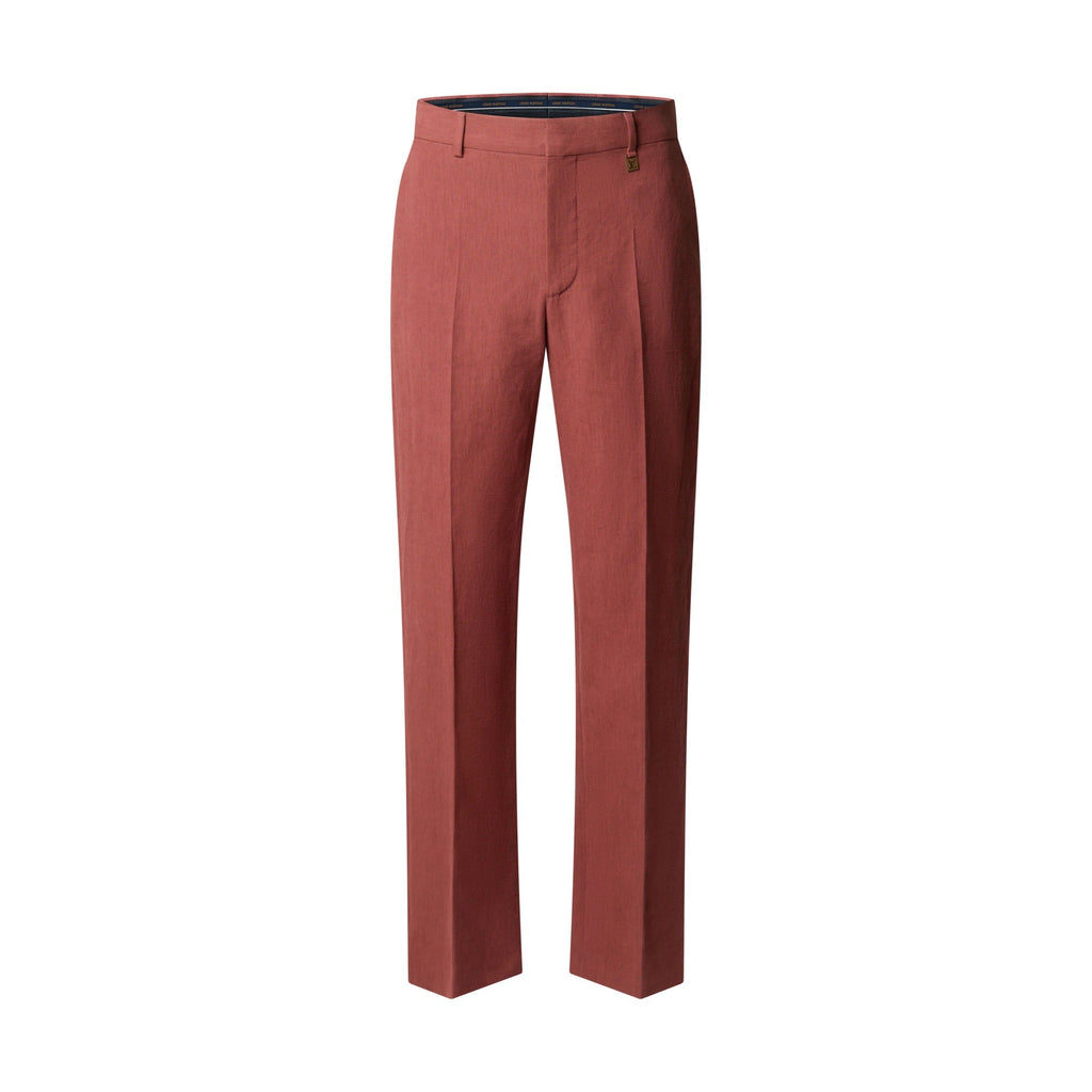 Linen Cigarette Pants