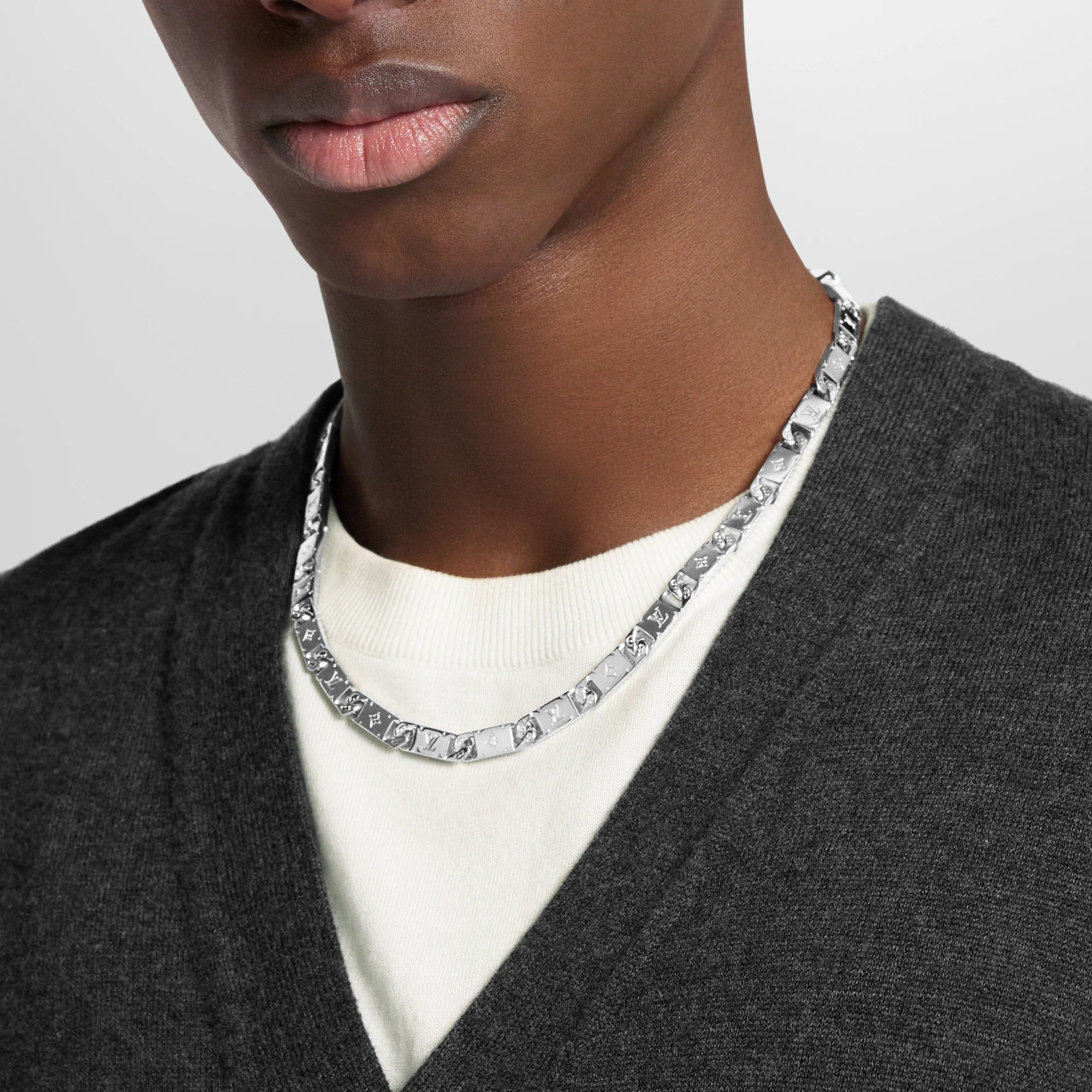 Monogram Tied Up Necklace