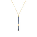 Les Gastons Vuitton Designer Pendant, Yellow Gold and Blue Titanium