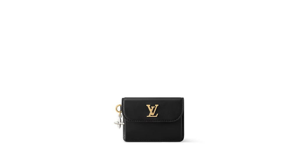 Tiny Recto Verso Card Holder LV Bloom
