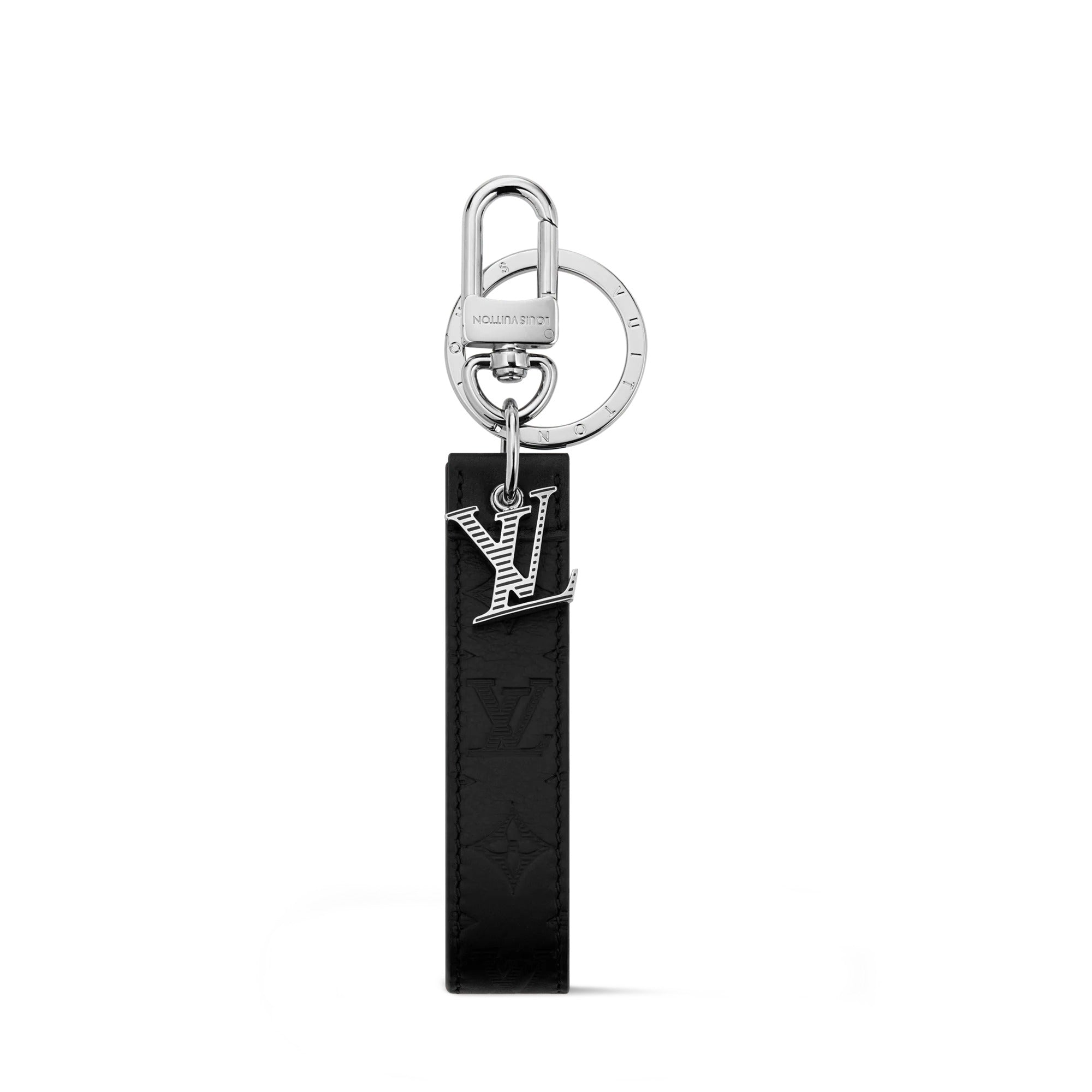LV Shadow Dragonne Key Holder And Bag Charm