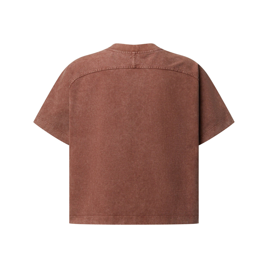 Signature Print Overdyed T-Shirt