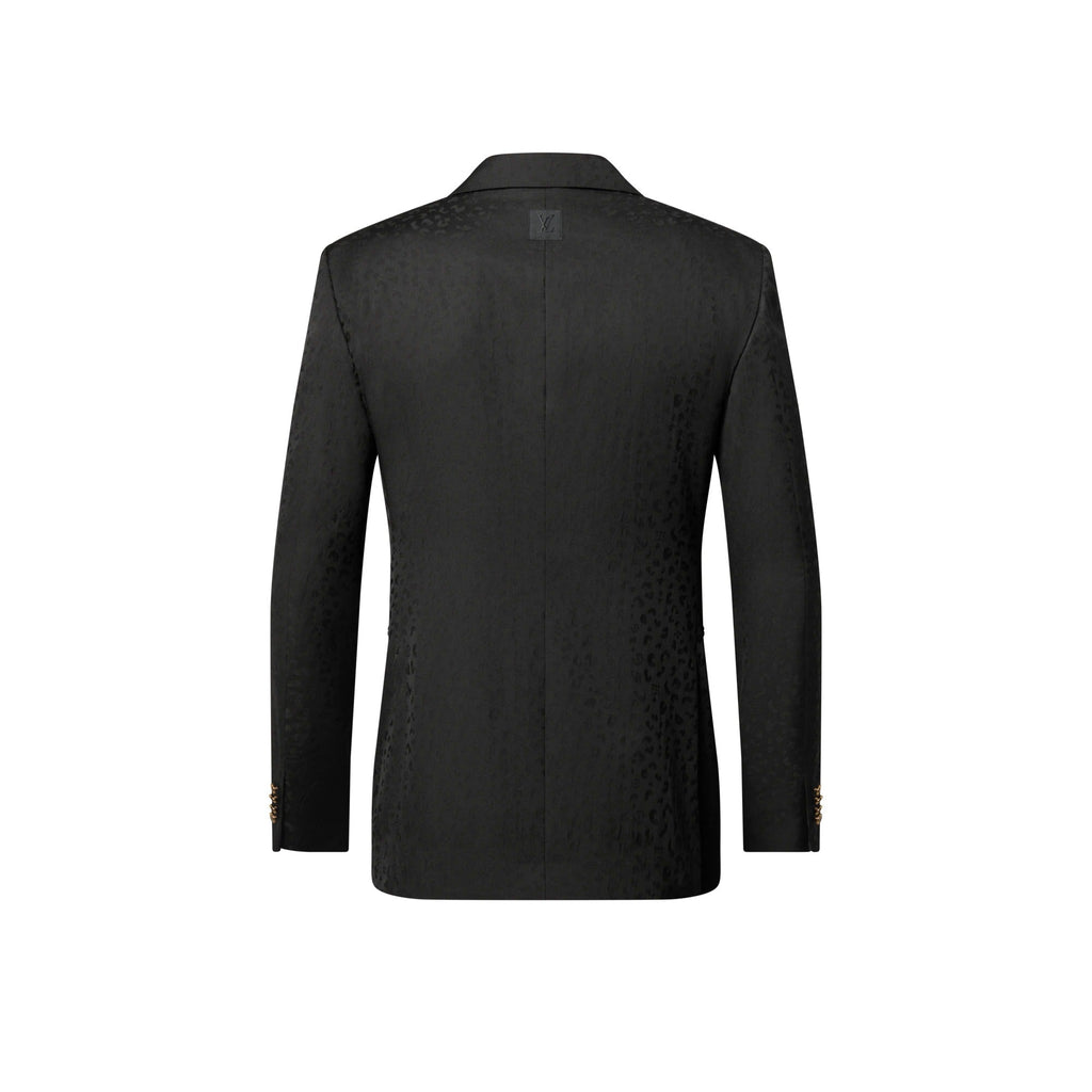 Satin Single-Breasted Pont Neuf Jacket
