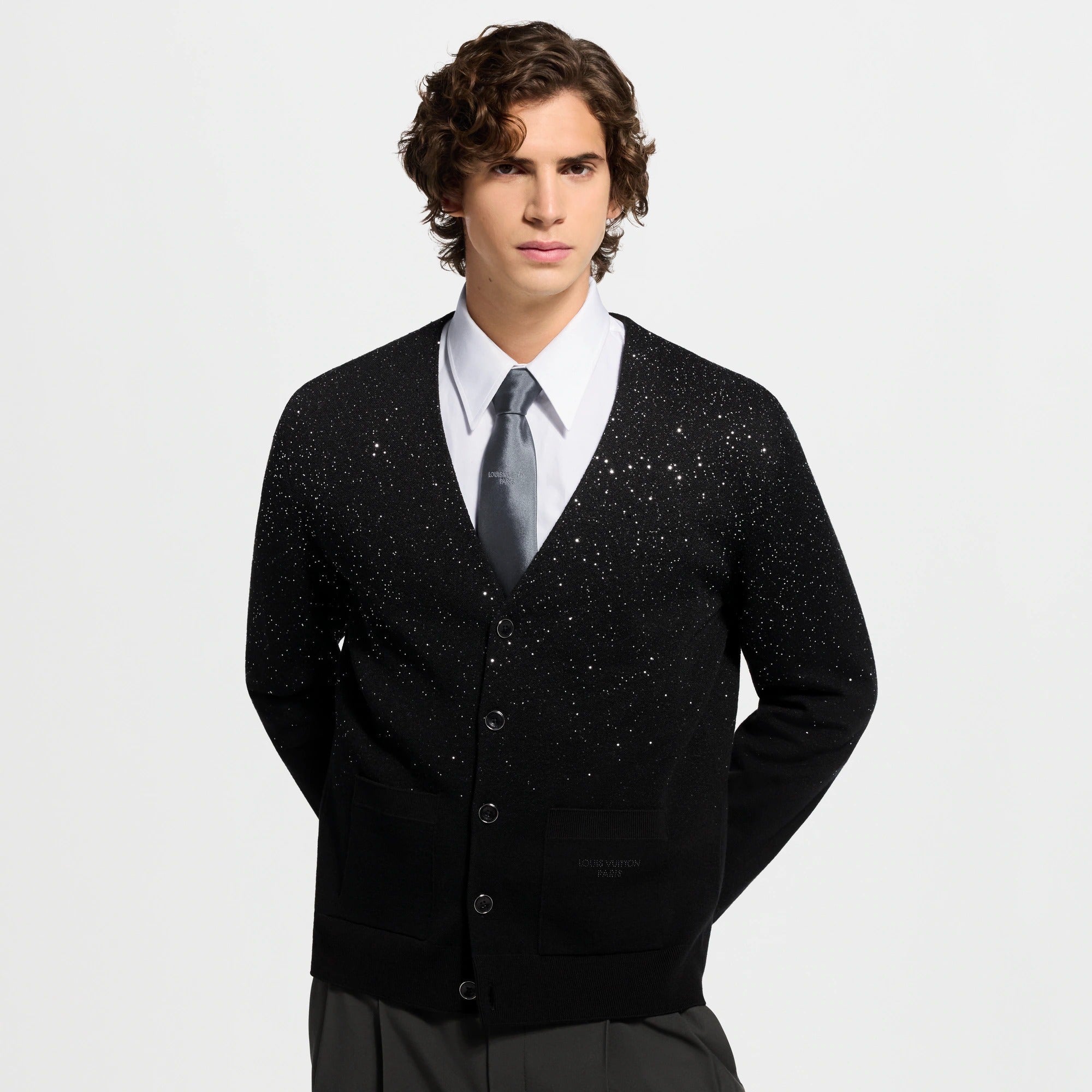 Sequin Embellished Cardigan