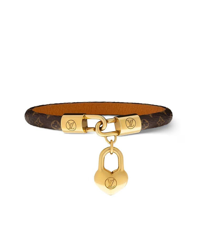 Crazy In Lock Charm Bracelet
