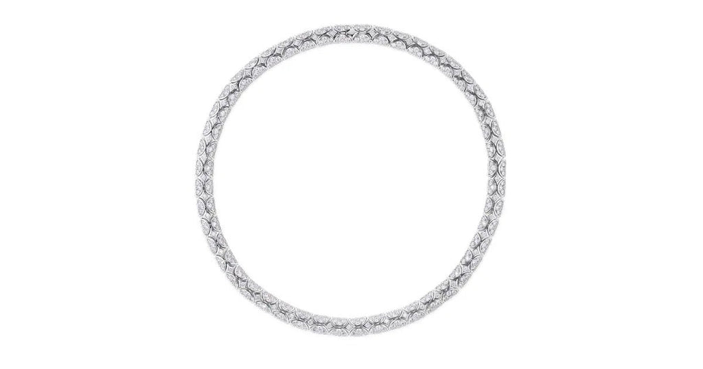 Galaxie Necklace, White Gold and Diamonds