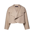 Double Face Cropped Coat