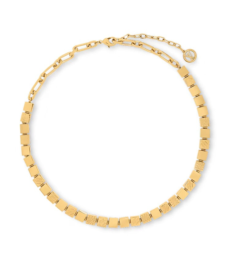 LV Cube Necklace