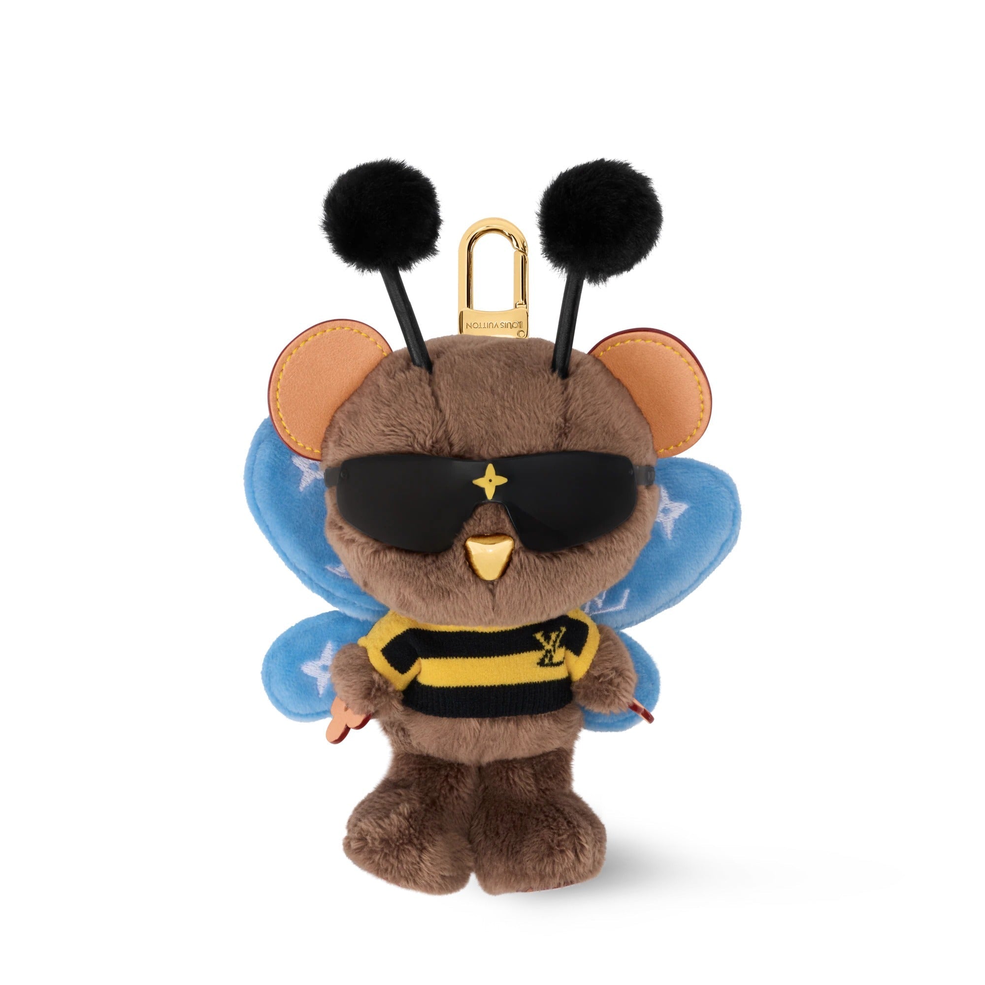 LV Louis Bear Bee Bag Charm
