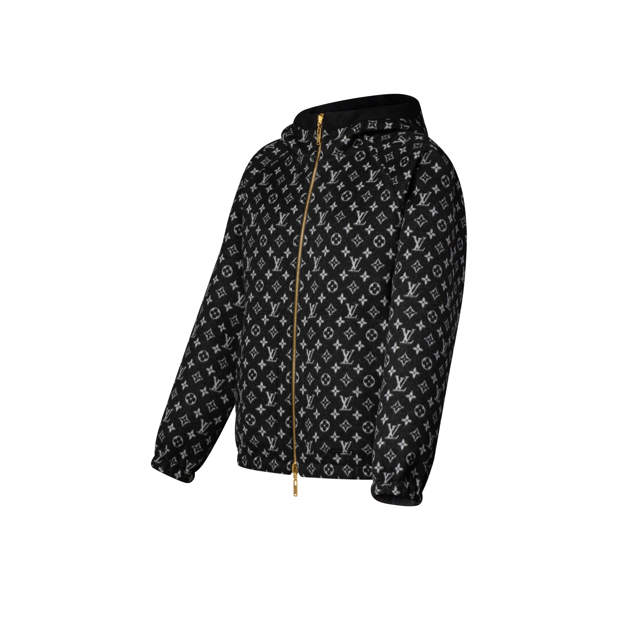 Reversible Double Face Hoodie