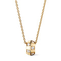 Le Damier de Louis Vuitton Pendant, Yellow Gold and Diamonds