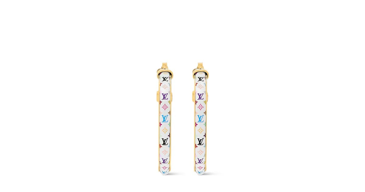 LV x TM Monogram Multicolor Earrings