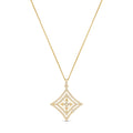 Idylle Blossom Medallion, Yellow Gold And Diamonds