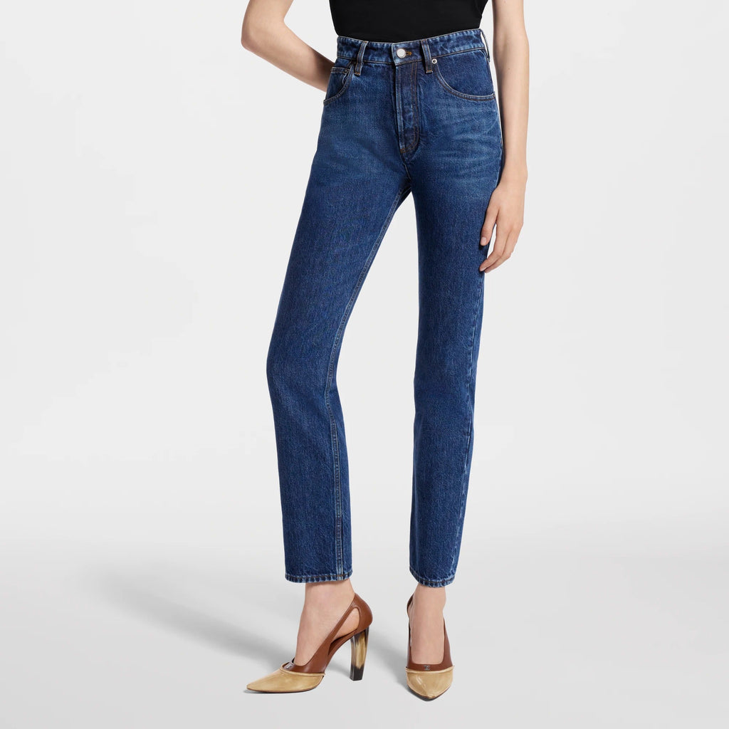 Straight-Cut Jeans