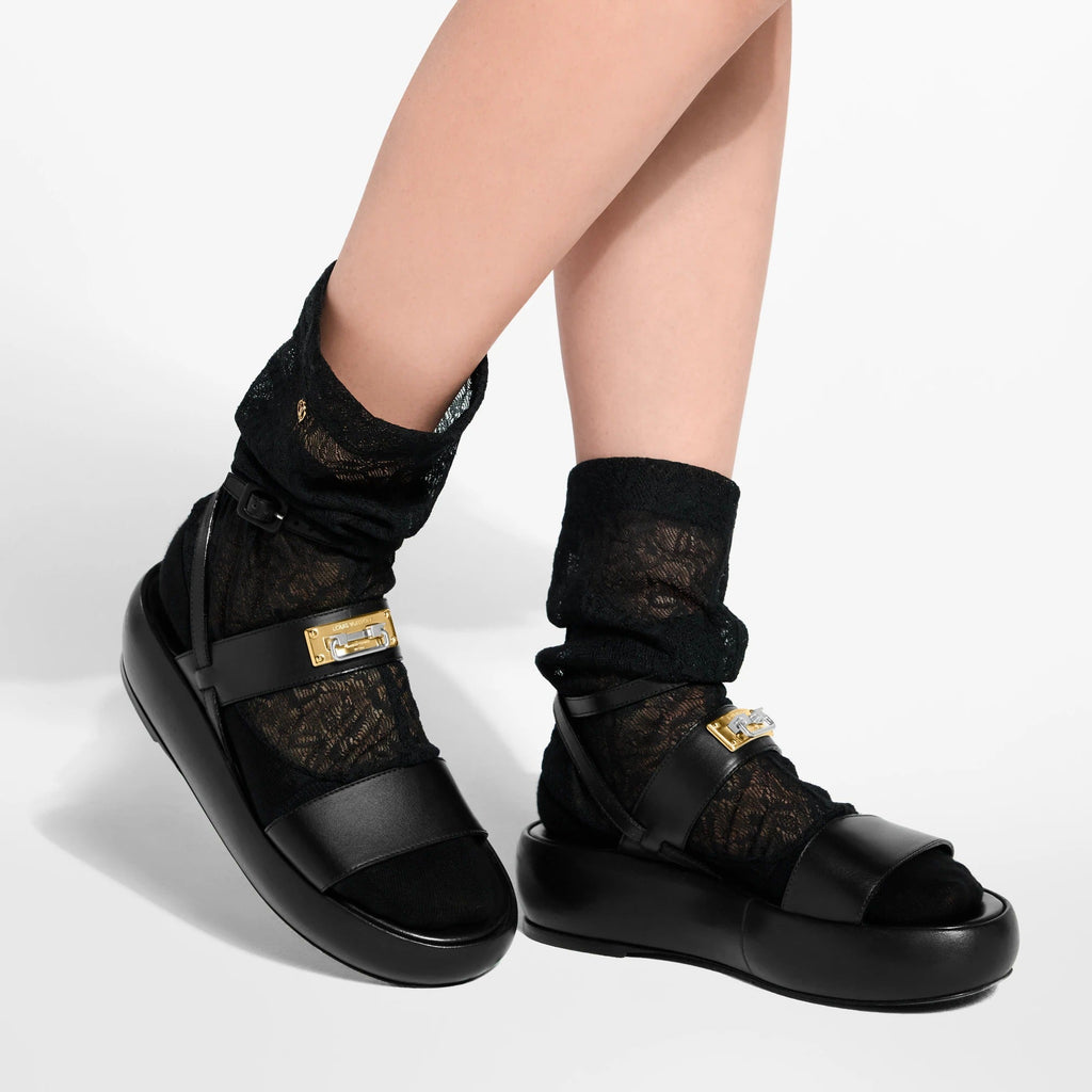 LV Floral Socks