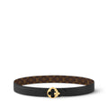 LV Flowergram Round 30mm Reversible Belt