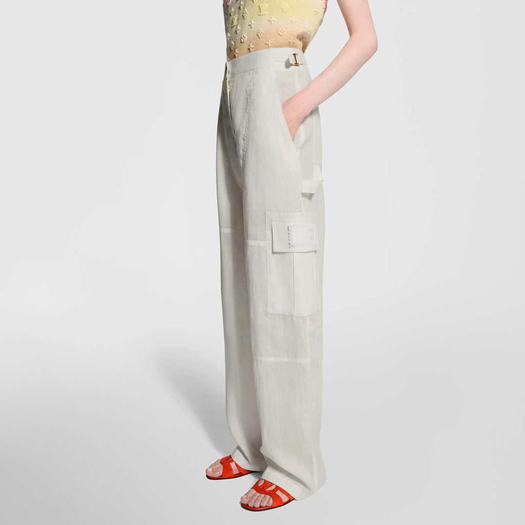 Linen Cargo Pants