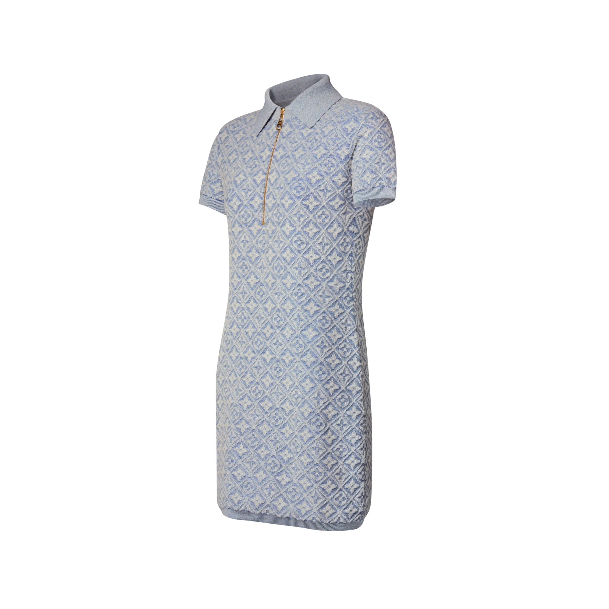 Monogram Toweling Polo Dress