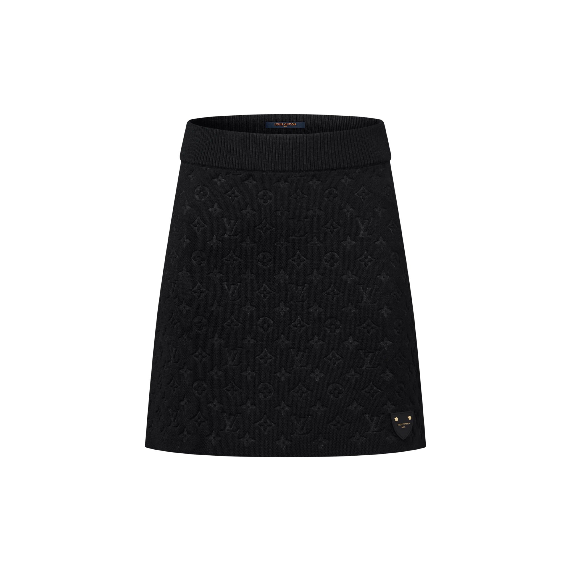 Monogram Knit Skirt