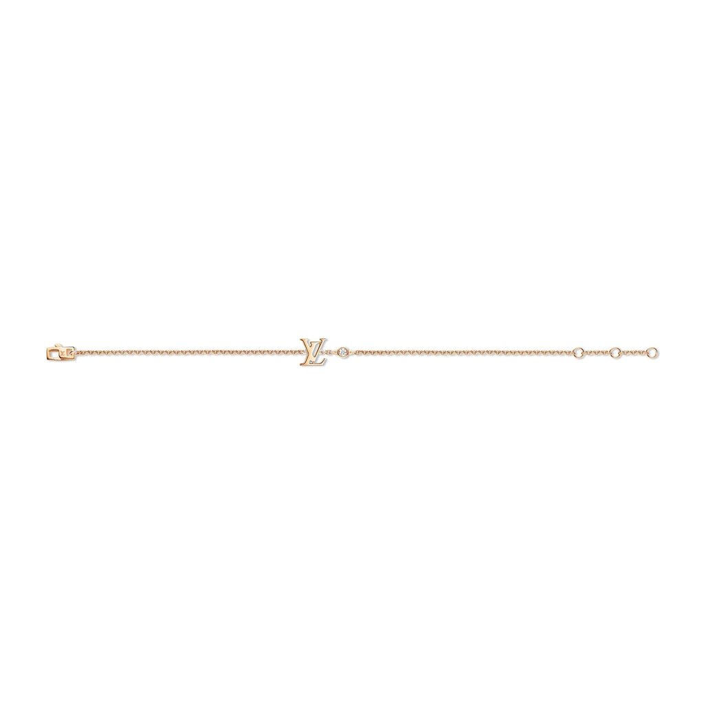 Idylle Blossom LV Bracelet, Pink Gold and Diamond