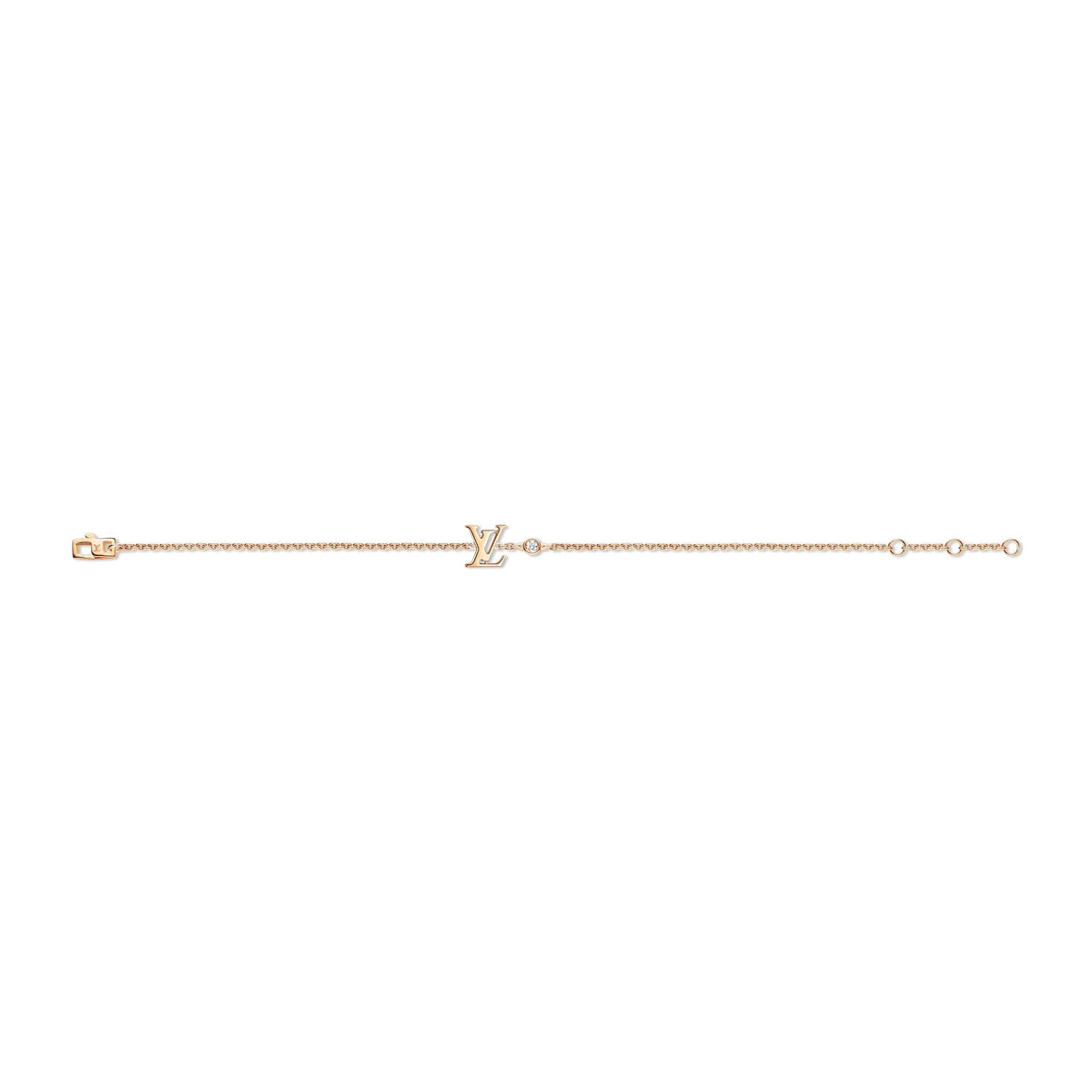 Idylle Blossom LV Bracelet, Pink Gold and Diamond