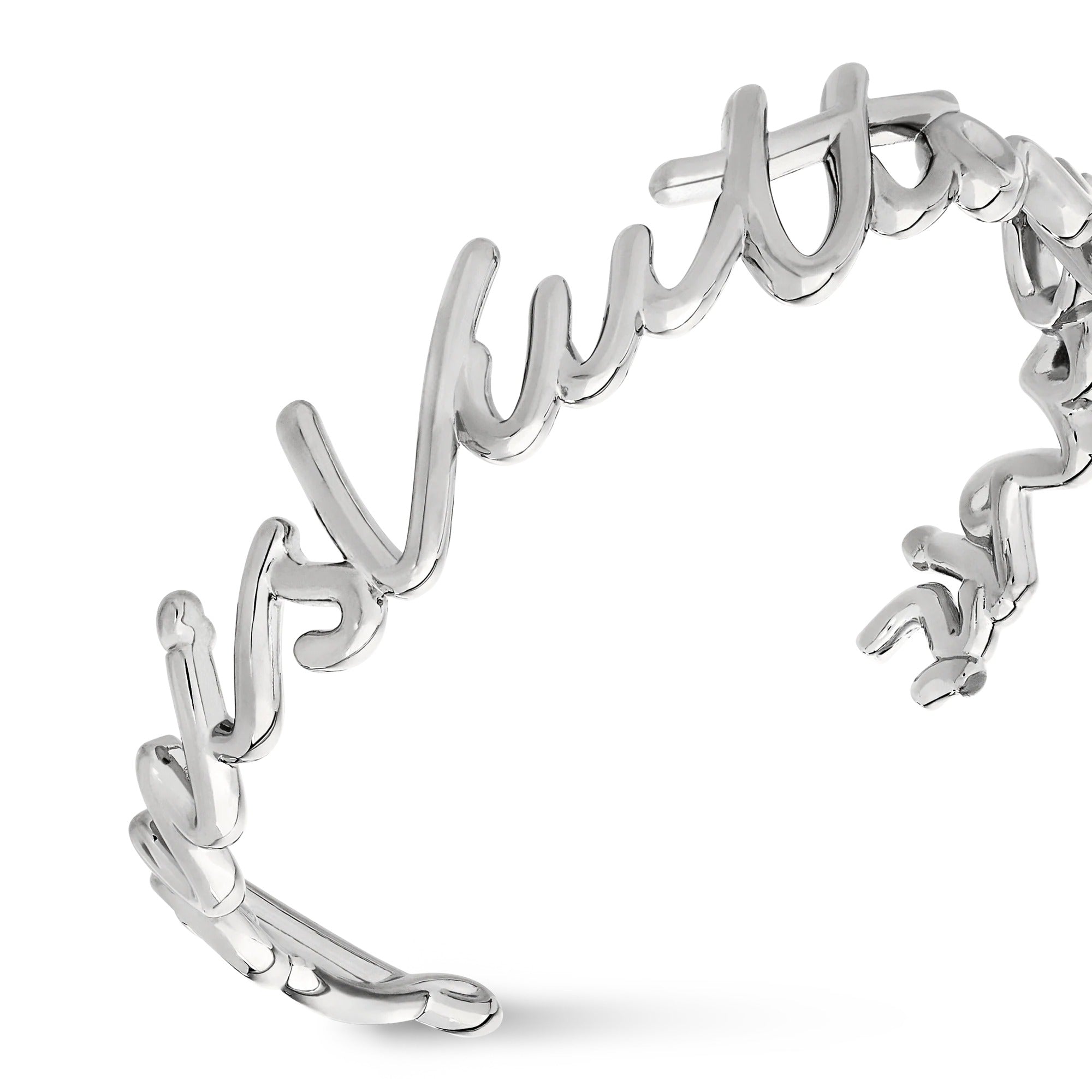 LV Script Bracelet