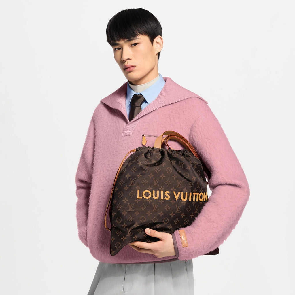 Dust Bag Tote Louis Vuitton Silk Tech