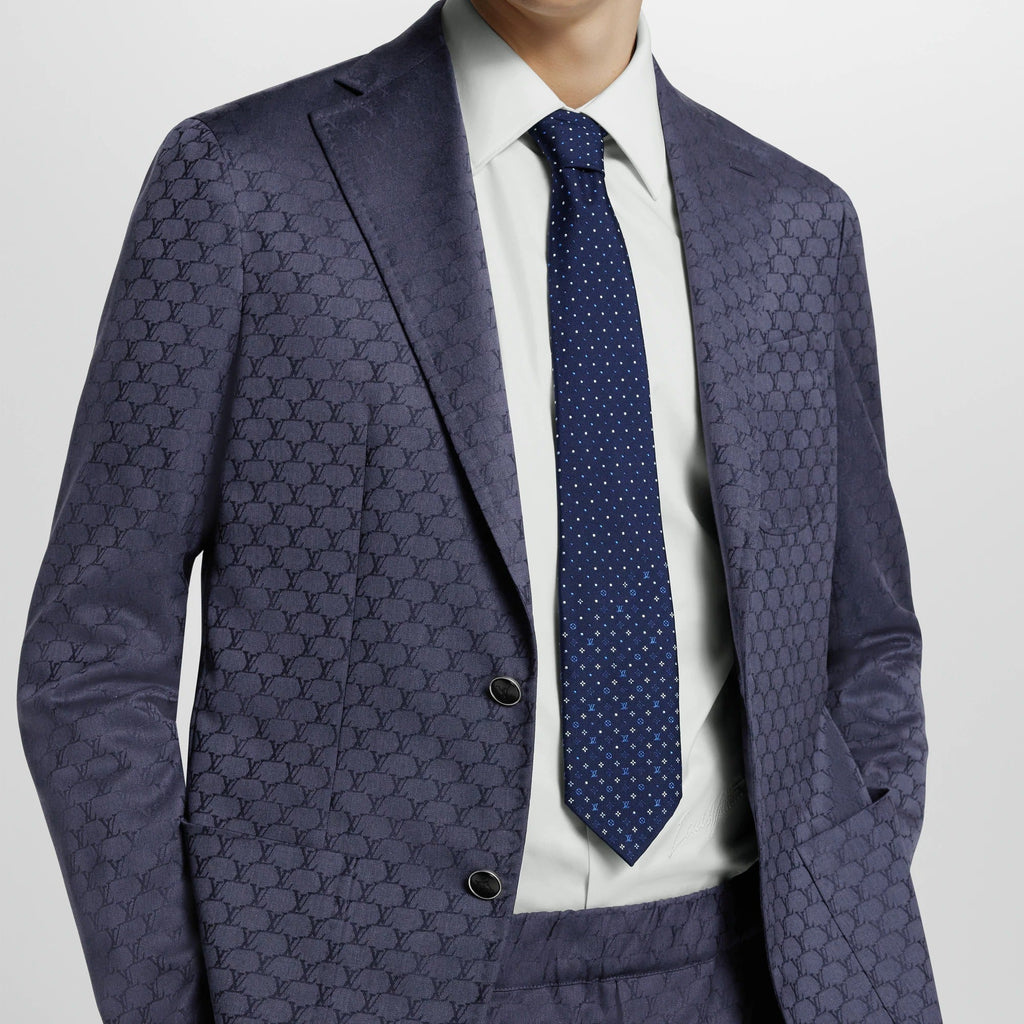 Monogram Gradient Dots Tie