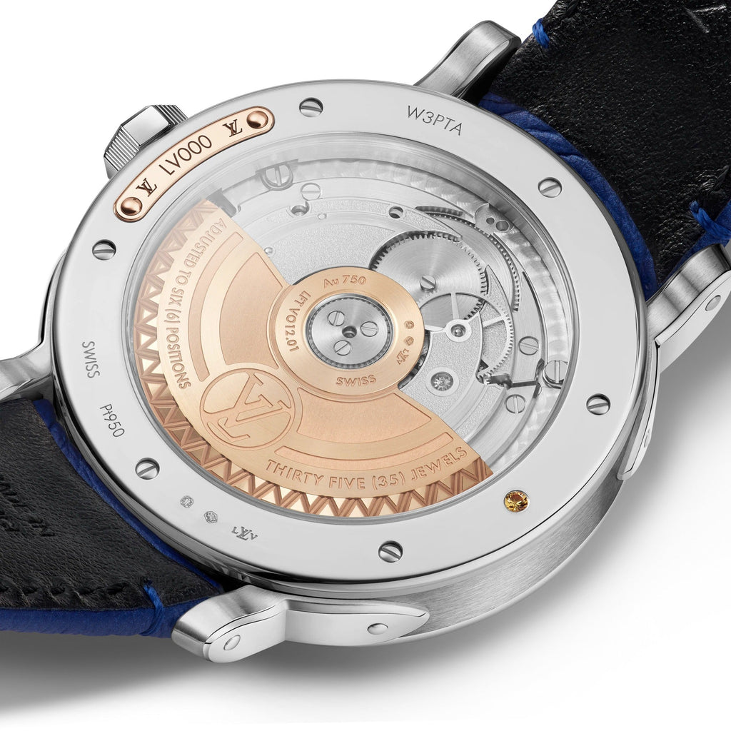 Louis Vuitton Escale Worldtime, Automatic, 40mm, Platinum