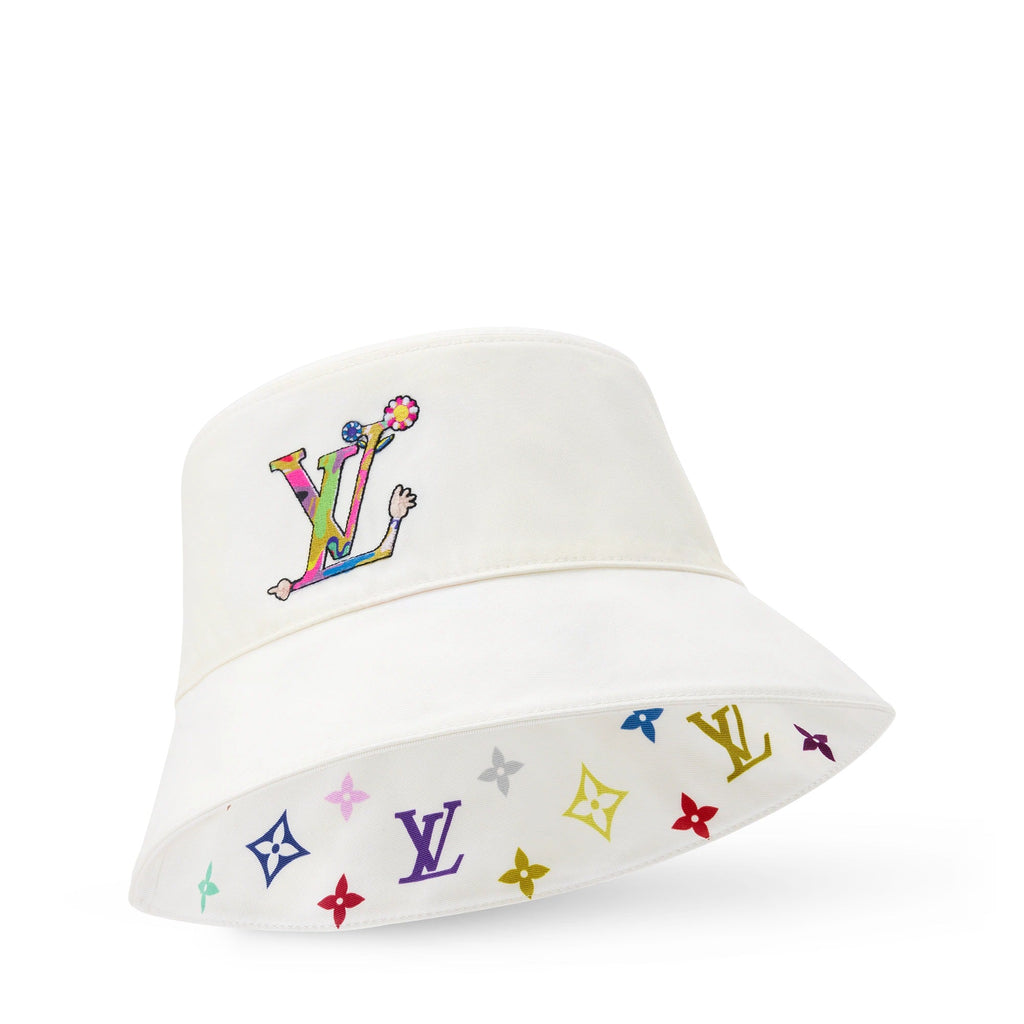 LV x TM Reversible Superflat Bucket Hat