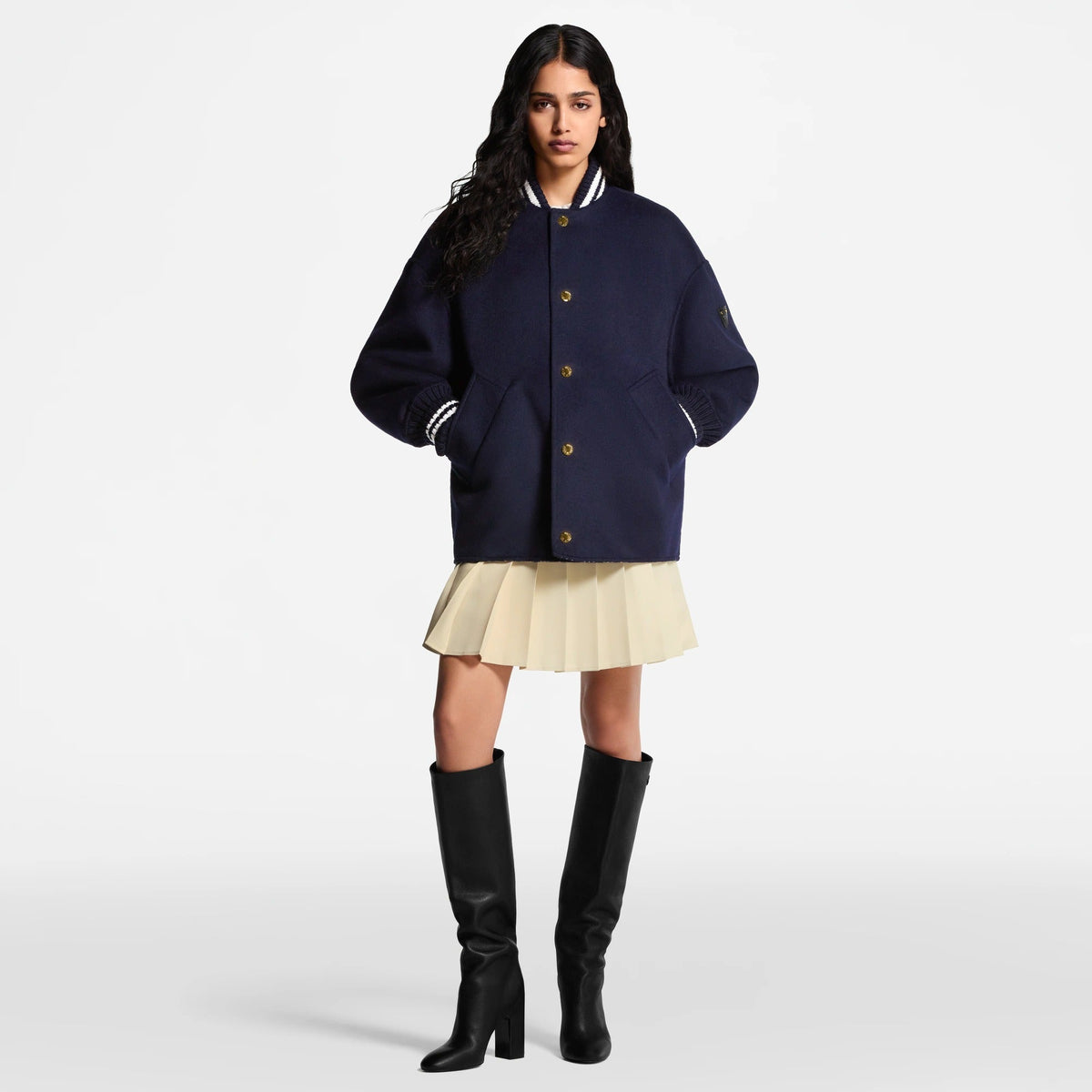 Double Face Varsity Jacket
