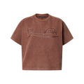 Signature Print Overdyed T-Shirt