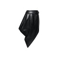 Asymmetrical Leather Skirt