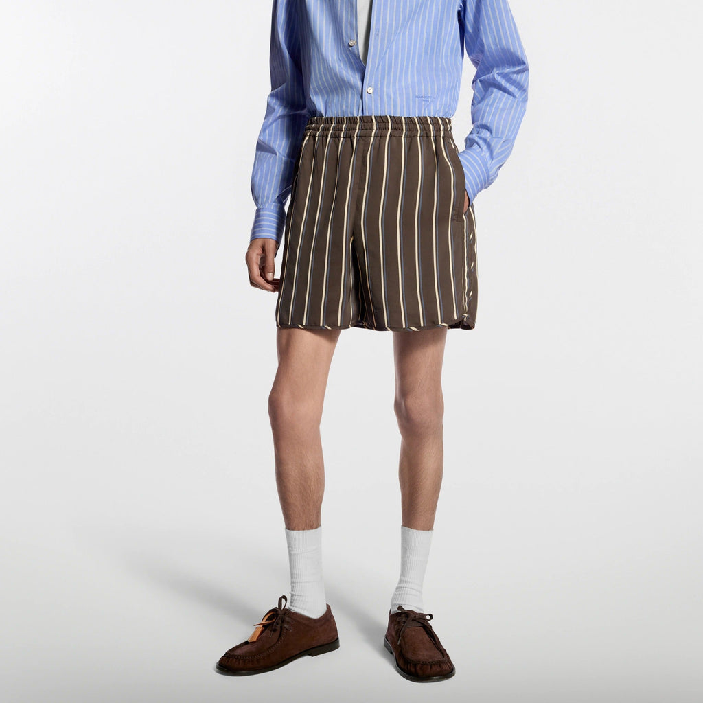 Striped Running Shorts