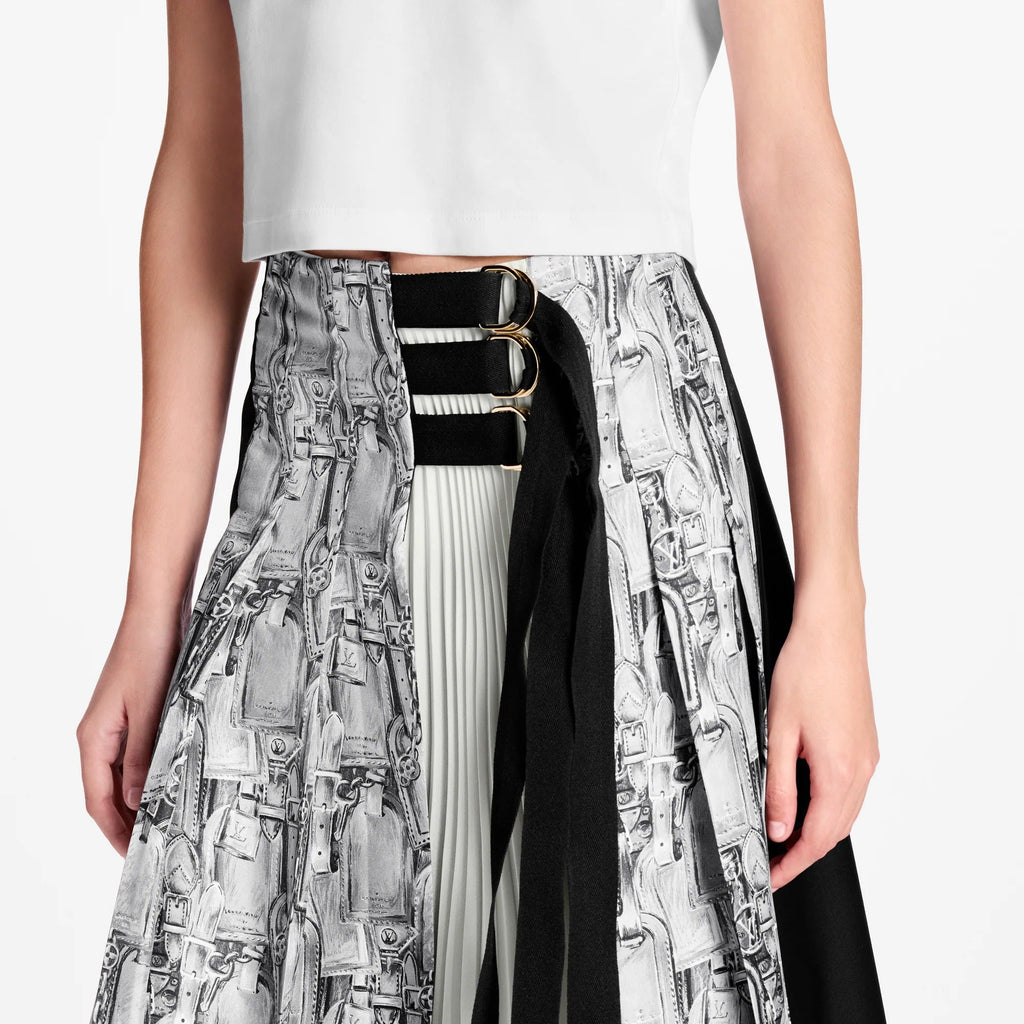 Layered Name Tag Skirt