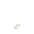 Idylle Blossom Single Ring, Pink Gold and Diamonds