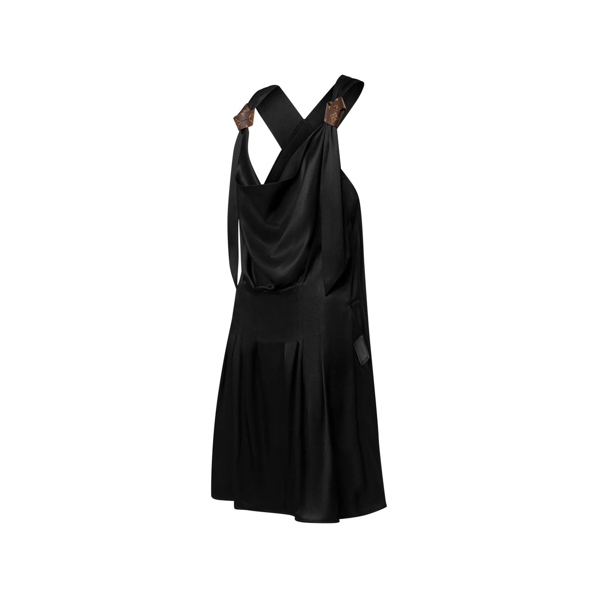 Monogram Knot Pocket Dress