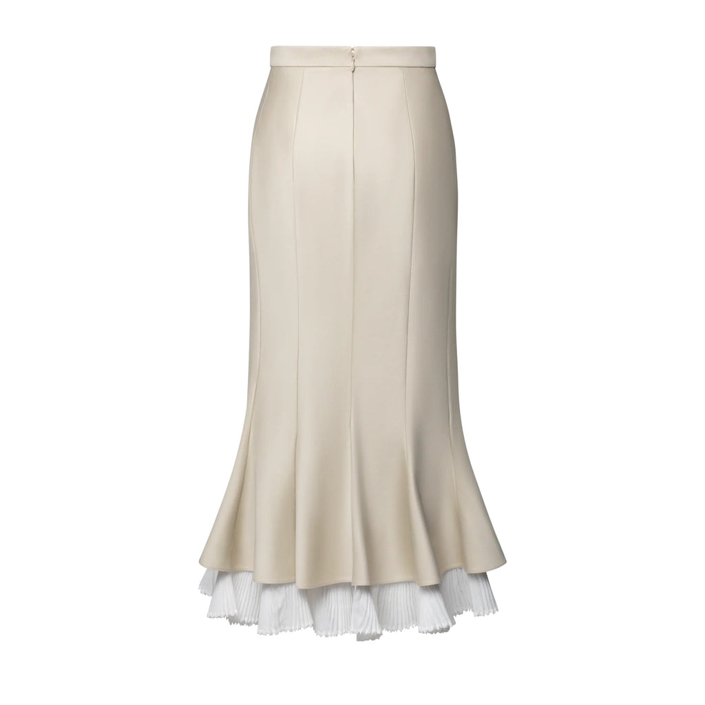 Ruffle Trim Skirt