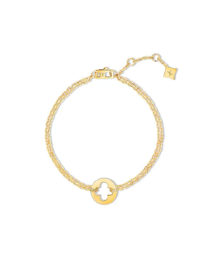 Empreinte Chain Bracelet, Yellow Gold