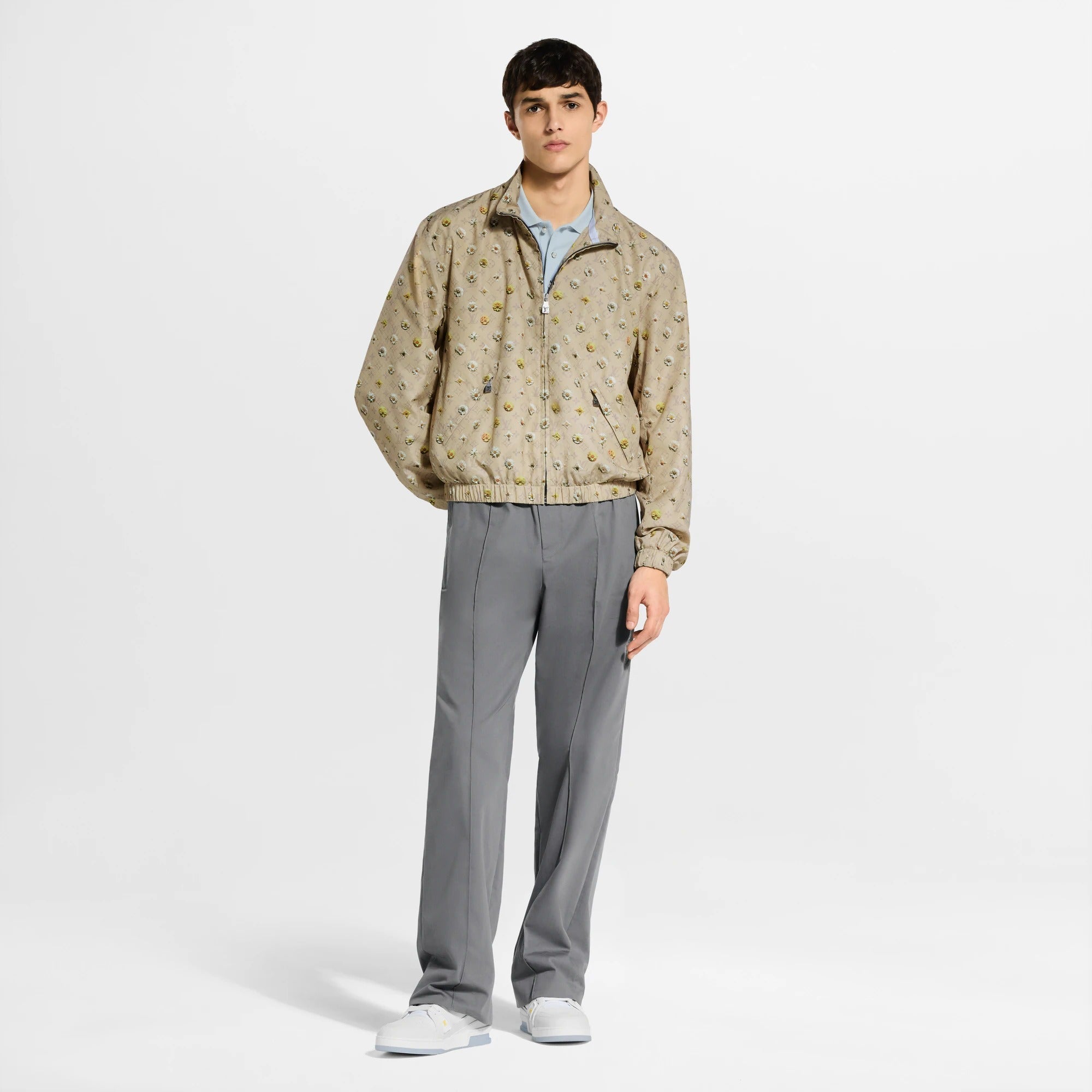 Monogram Printed Track Top
