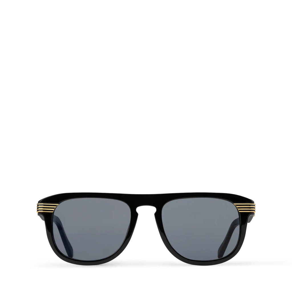 LV Slide Round Square Sunglasses