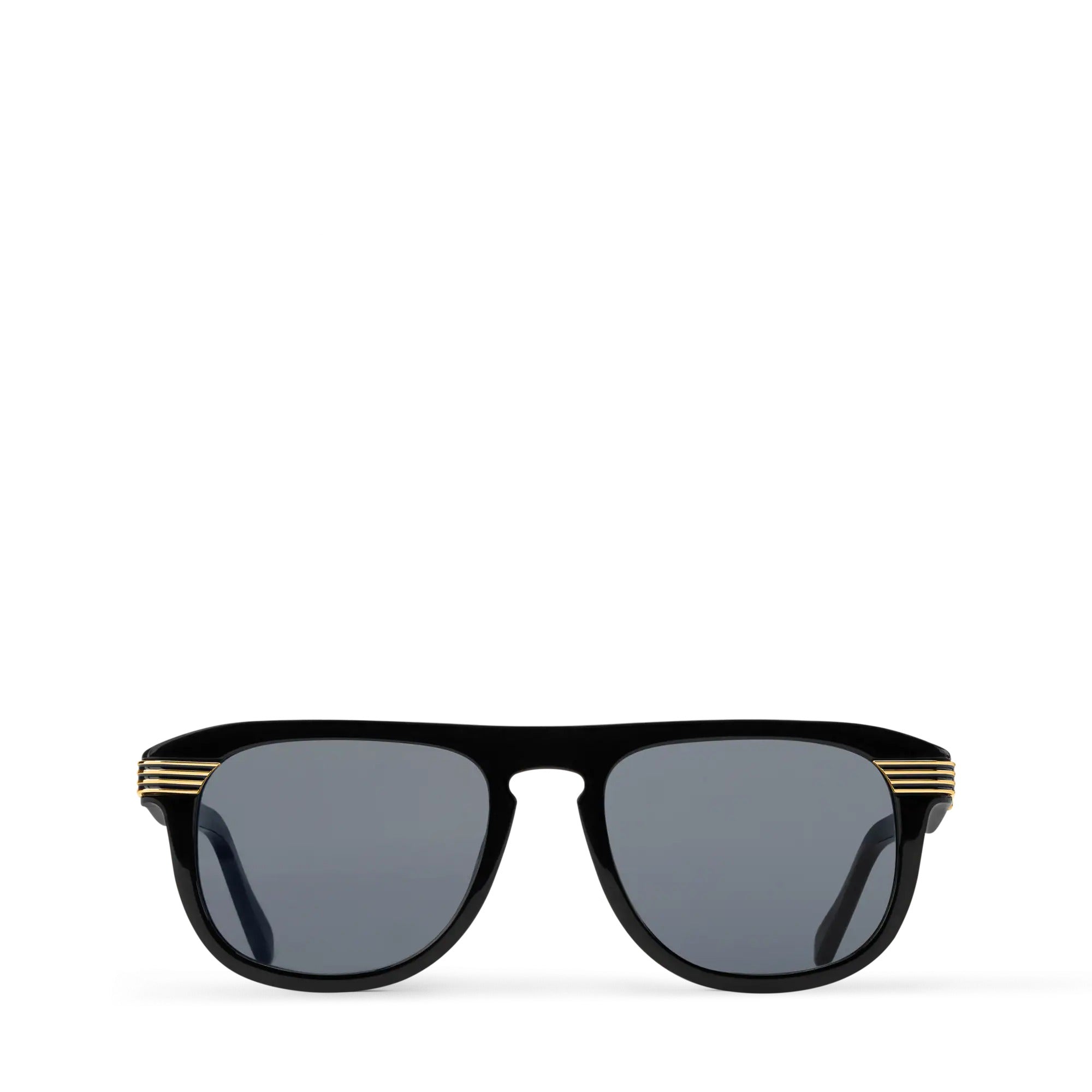 LV Slide Round Square Sunglasses