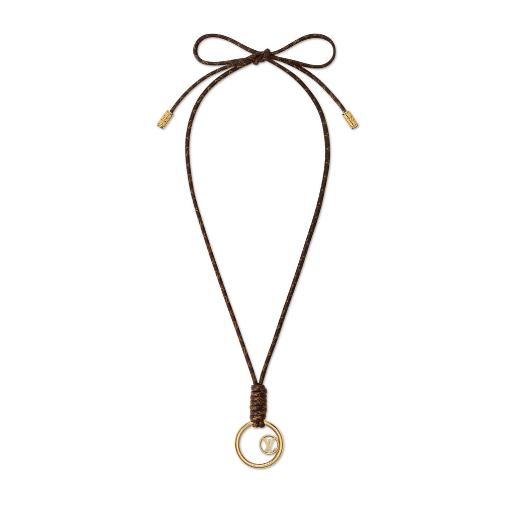 LV Loop Charm Cordon Necklace