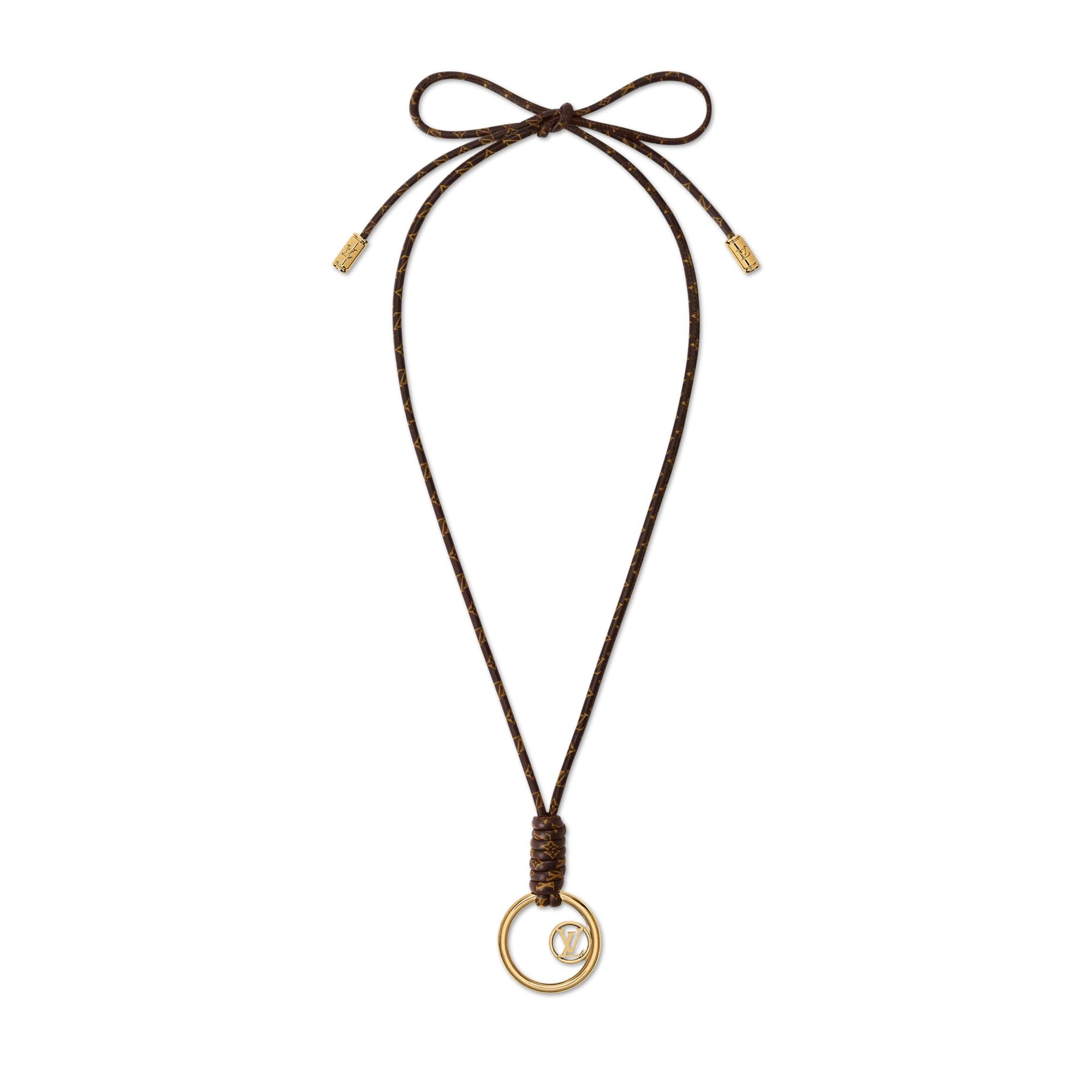 LV Loop Charm Cordon Necklace